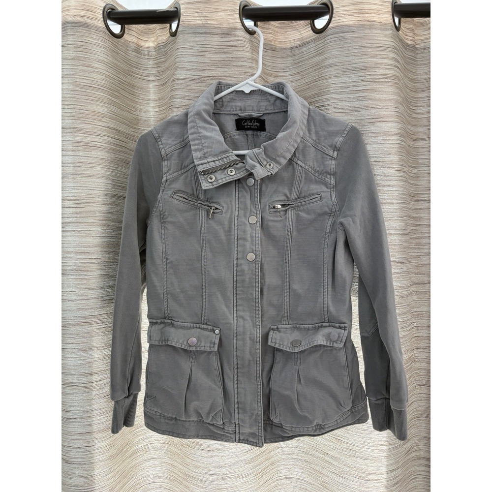 Coffee Shop‎ NY cargo jacket, utility-style pockets SMALL